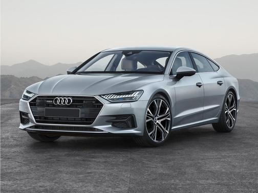 Glacier White Metallic 2019 Audi A7 55 Premium
