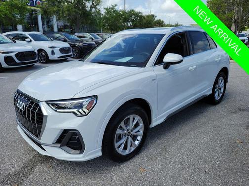 Arkona White 2025 Audi Q3 Premium 45 TFSI S line quattro Tiptronic