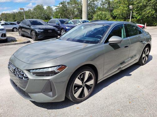 Gray Metallic 2025 Audi A5 Premium Plus TFSI quattro S tronic