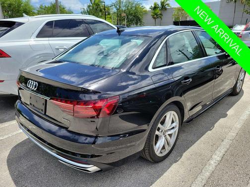 Mythos Black Metallic 2023 Audi A4 45 S line Premium Plus