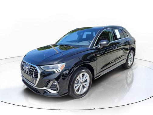 Black Metallic 2025 Audi Q3 Premium 45 TFSI S line quattro Tiptronic