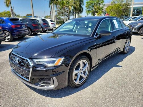 Brilliant Black 2025 Audi A6 Premium 55 TFSI quattro S tronic