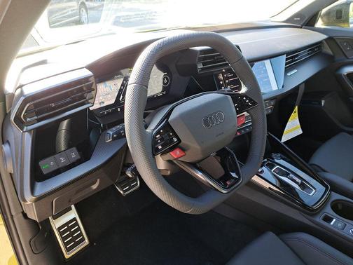 python yellow metallic 2026 Audi RS 3 TFSI quattro S tronic