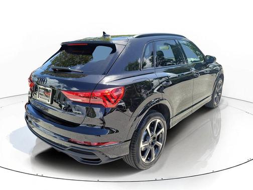 Mythos Black Metallic 2025 Audi Q3 45 S line Premium Plus