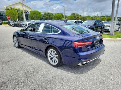 Navarra Blue Metallic 2023 Audi A5 Sportback Premium Plus