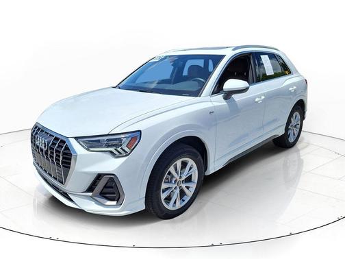 Arkona White 2025 Audi Q3 Premium 45 TFSI S line quattro Tiptronic