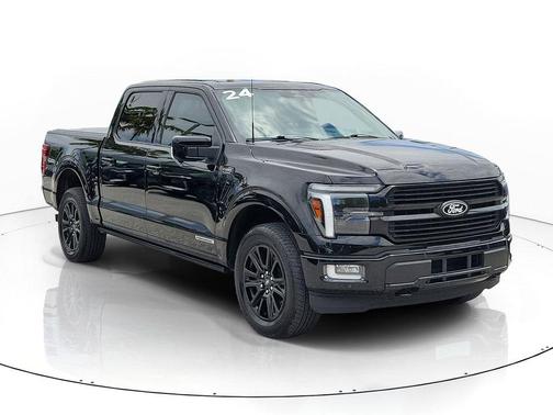 Agate Black Metallic 2024 Ford F-150 Platinum