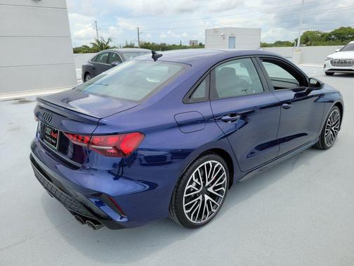 navarra blue metallic 2026 Audi S3 TFSI quattro S tronic