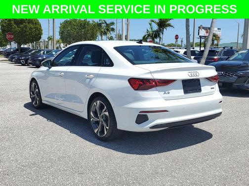 Glacier White Metallic 2023 Audi A3 Premium