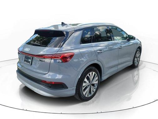 Pebble Gray 2024 Audi Q4 e-tron Premium Plus 40 RWD