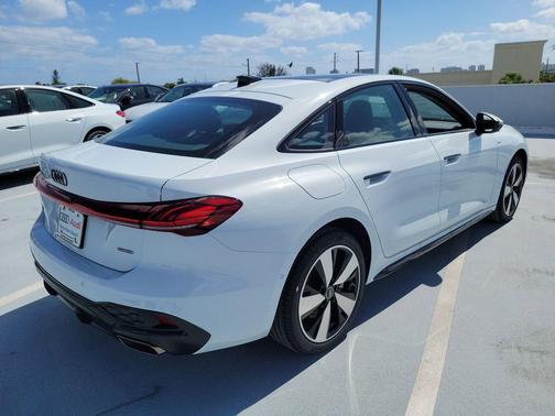 Glacier White Metallic 2026 Audi A5 Premium Plus TFSI quattro S tronic