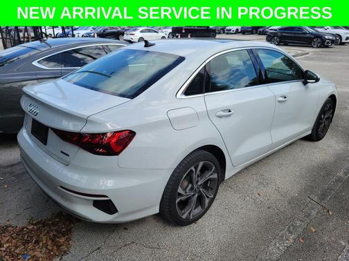 Glacier White Metallic 2022 Audi A3 Premium