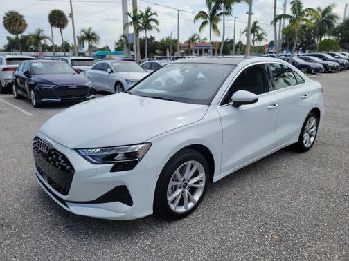 Glacier White Metallic 2026 Audi A3 Premium