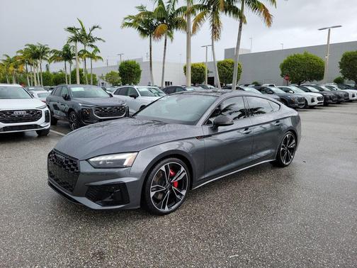 Daytona Gray Pearl Effect 2024 Audi S5 Premium Plus TFSI quattro Tiptronic