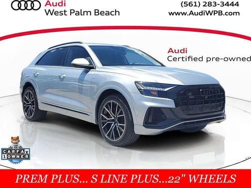 Satellite Silver Metallic 2023 Audi Q8 55 Premium Plus