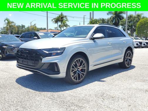 Satellite Silver Metallic 2023 Audi Q8 55 Premium Plus