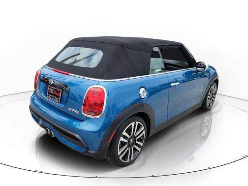 Island Blue Metallic 2023 MINI Convertible Cooper S