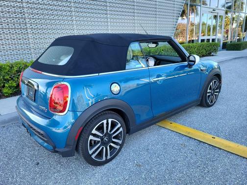 Island Blue Metallic 2023 MINI Convertible Cooper S