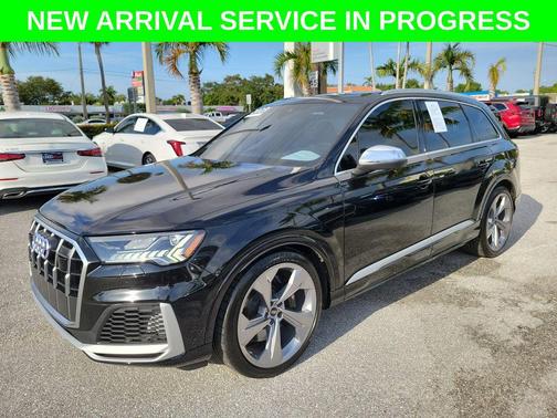 Mythos Black Metallic 2023 Audi SQ7 4.0T Premium Plus