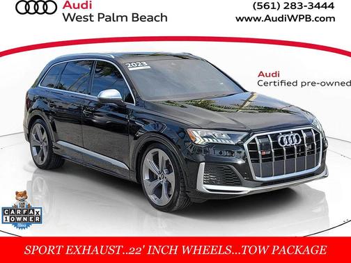 Mythos Black Metallic 2023 Audi SQ7 4.0T Premium Plus
