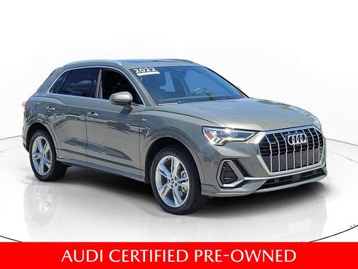 Chronos Gray Metallic 2022 Audi Q3 45 S line Premium Plus