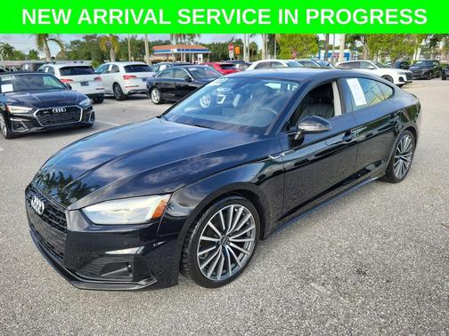 Brilliant Black 2023 Audi A5 Sportback Premium Plus