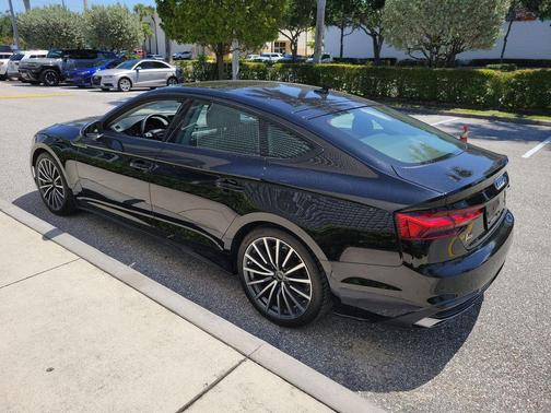 Brilliant Black 2023 Audi A5 Sportback Premium Plus