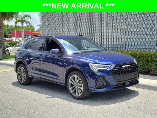 Navarra Blue Metallic 2025 Audi Q3 Premium 45 TFSI S line quattro Tiptronic