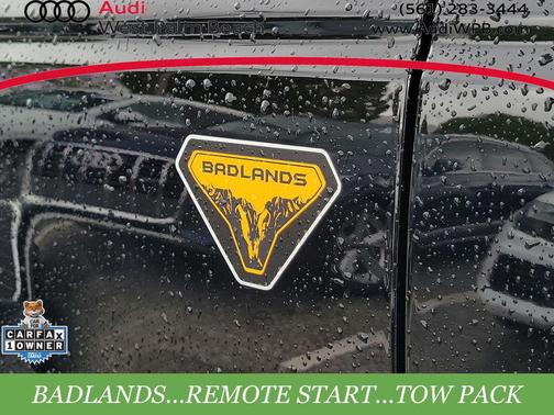 Shadow Black 2023 Ford Bronco Badlands