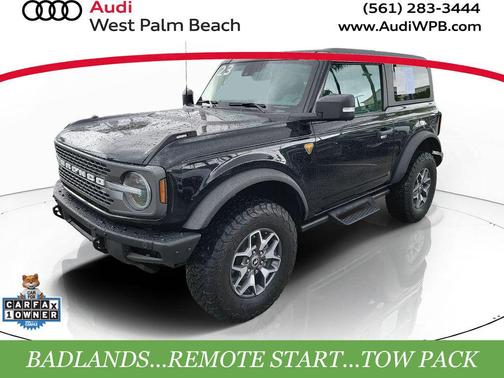 Shadow Black 2023 Ford Bronco Badlands