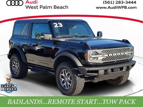 Shadow Black 2023 Ford Bronco Badlands