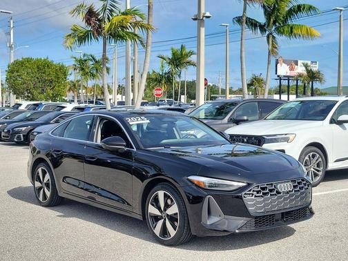 Mythos Black Metallic 2025 Audi A5 Premium TFSI quattro S tronic