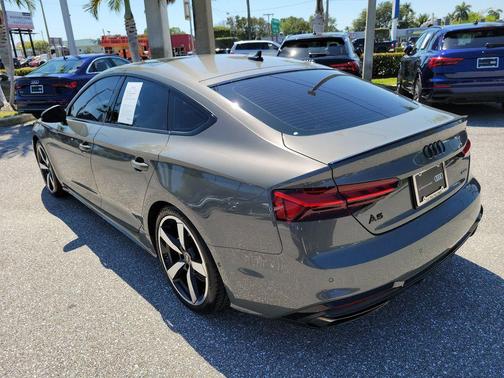 Chronos Gray Metallic 2023 Audi A5 Sportback 45 S Line Prestige