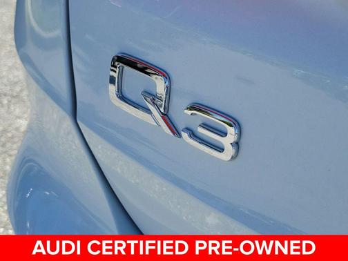 Glacier White Metallic 2025 Audi Q3 45 S line Premium Plus