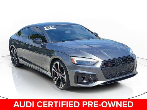 Daytona Gray Pearl Effect 2024 Audi S5 Premium Plus TFSI quattro Tiptronic