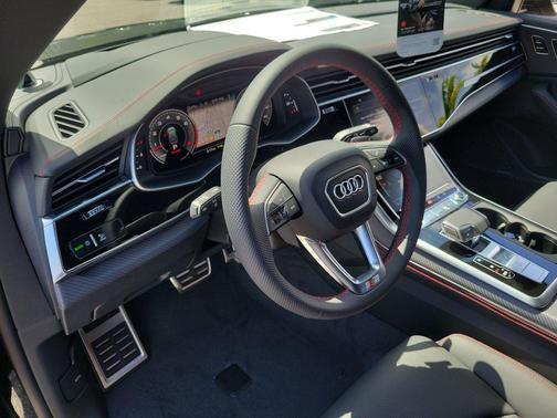 Mythos Black Metallic 2026 Audi Q8 55 Prestige