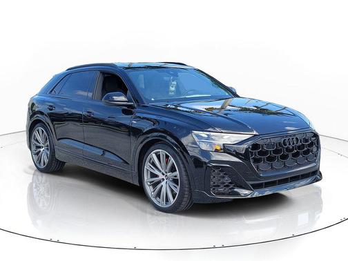 Mythos Black Metallic 2026 Audi Q8 55 Prestige