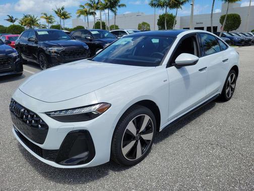 Glacier White Metallic 2026 Audi A5 Premium Plus TFSI quattro S tronic