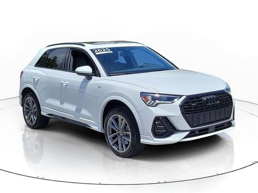 Arkona White 2025 Audi Q3 Premium 45 TFSI S line quattro Tiptronic