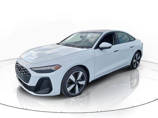Glacier White Metallic 2026 Audi A5 Premium Plus TFSI quattro S tronic