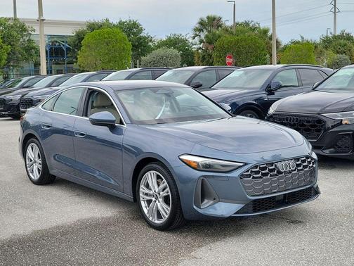 Horizon Blue Metallic 2026 Audi A5 Premium TFSI quattro S tronic