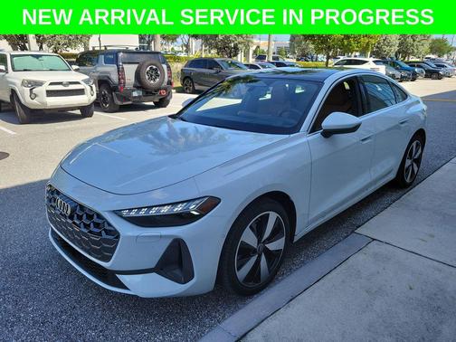 Glacier White 2025 Audi A5 Premium Plus TFSI quattro S tronic