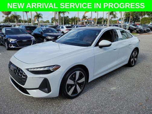 Glacier White 2025 Audi A5 Premium Plus TFSI quattro S tronic