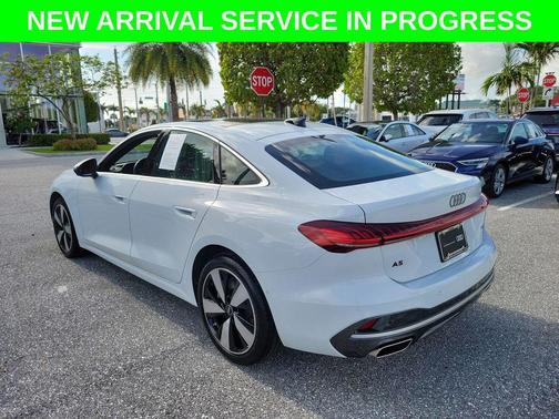 Glacier White 2025 Audi A5 Premium Plus TFSI quattro S tronic