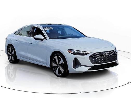 Glacier White 2025 Audi A5 Premium Plus TFSI quattro S tronic