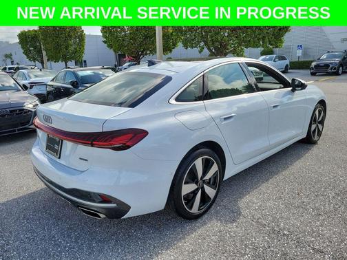 Glacier White 2025 Audi A5 Premium Plus TFSI quattro S tronic