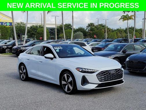 Glacier White 2025 Audi A5 Premium Plus TFSI quattro S tronic