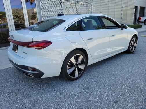 Glacier White 2025 Audi A5 Premium Plus TFSI quattro S tronic
