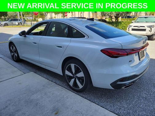 Glacier White 2025 Audi A5 Premium Plus TFSI quattro S tronic