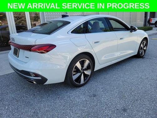 Glacier White 2025 Audi A5 Premium Plus TFSI quattro S tronic